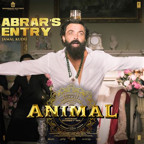 ‎Abrar’s Entry Jamal Kudu (From "ANIMAL") - Single - Album by ...