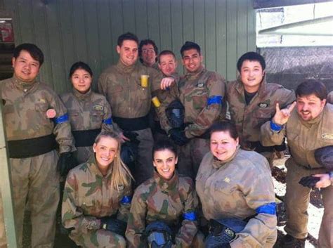 Fun Loving Friends From IPG in Edinburgh & Cardiff | Delta Force Paintball