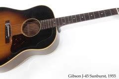 Gibson J-45 Sunburst, 1955 | www.12fret.com