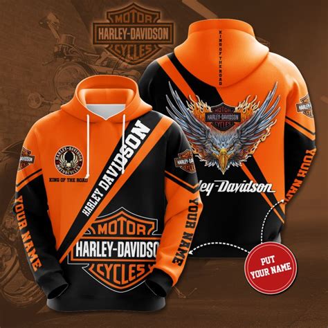 Personalized Harley Davidson No751 Custom Pullover 3D Hoodie - Inktee ...