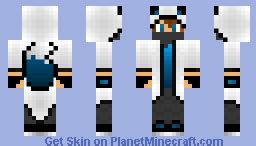 boy blue ninja Minecraft Skin