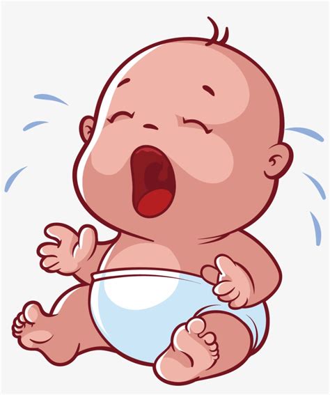 Premium Vector Cartoon Baby Crying | eduaspirant.com