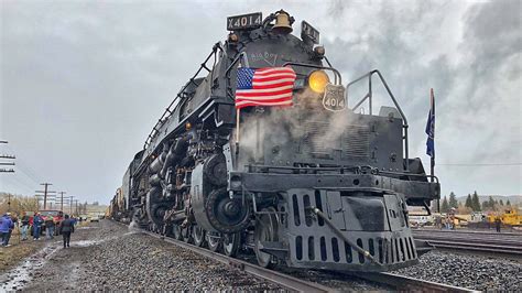 Union Pacific Big Boy 4014 Rumbles Into Utah