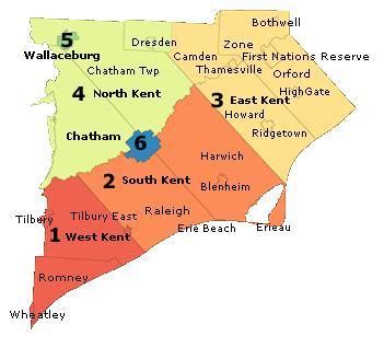 Chatham Kent Map