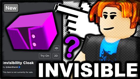 Top 99 invisible avatar roblox đang gây sốt trên mạng