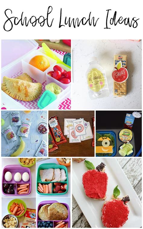 School Lunch Ideas | Dream Create Inspire | By Sarah Halstead