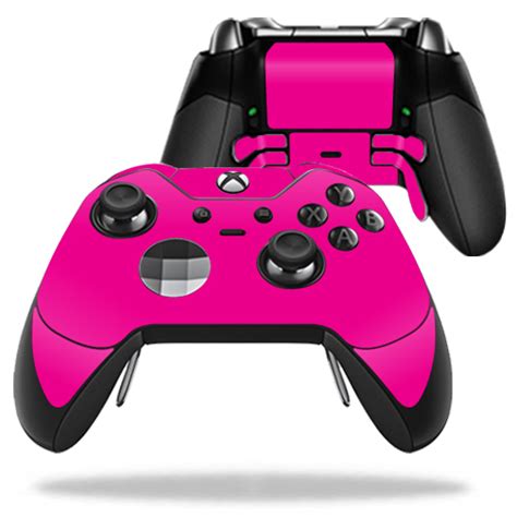 Skin Decal Wrap for Microsoft Xbox One Elite Controller Solid Hot Pink ...