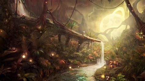 Fantasy Forest Live Wallpaper - MoeWalls