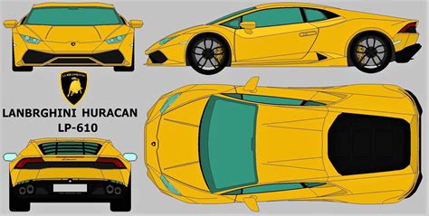 Car Lamborghini Aventador Blueprint