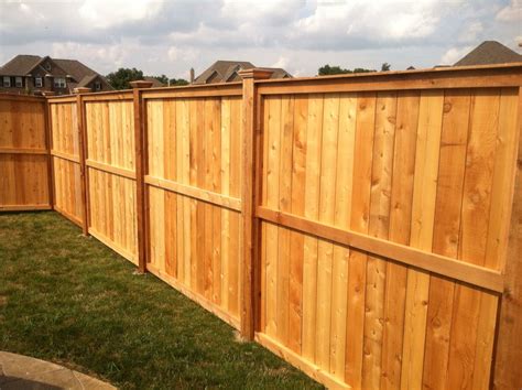 Wood Privacy Fence Construction Details - WOODWORKING