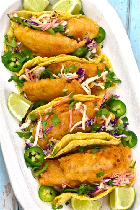 Beer Battered Fish Tacos - GypsyPlate