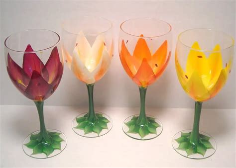 How To Paint A Wine Glass With Acrylic Paint