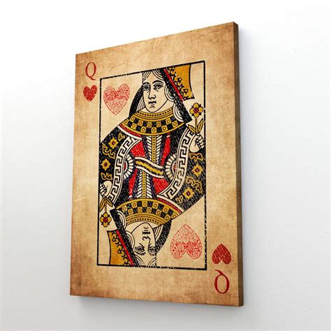 Vintage Queen of Hearts Art | MusaArtGallery™