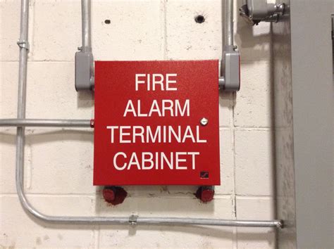 Fire Alarm Terminal Cabinet