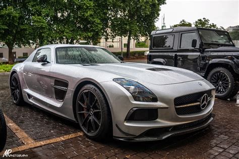 Silver Mercedes-Benz SLS AMG Black Series Spotted in Johannesburg