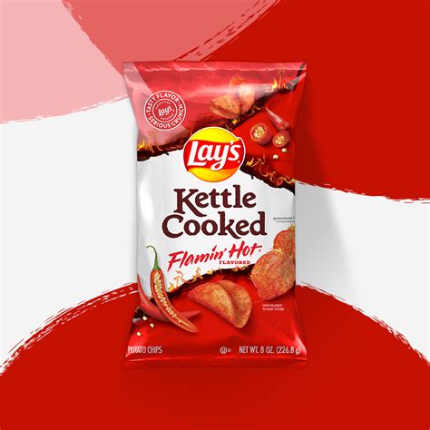 LAY'S® Kettle Cooked Flamin’ Hot | Lay's