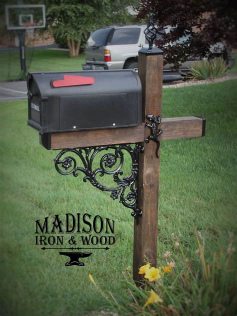 Mailbox with Unique Ironwork Accents — Homebnc