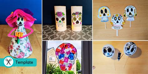 Day of the Dead Decorations | DIY Crafts (teacher made)