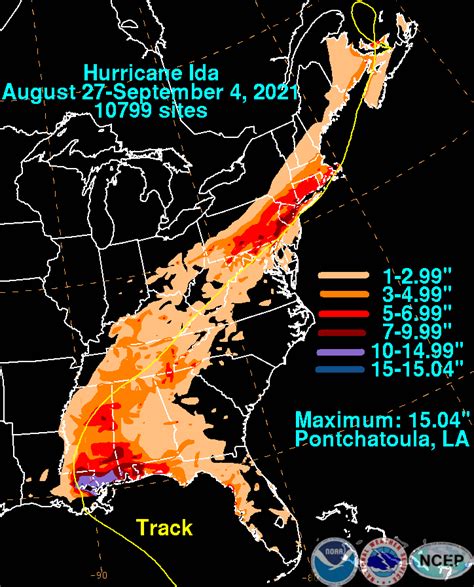 Hurricane Ida - August 27-September 4, 2021