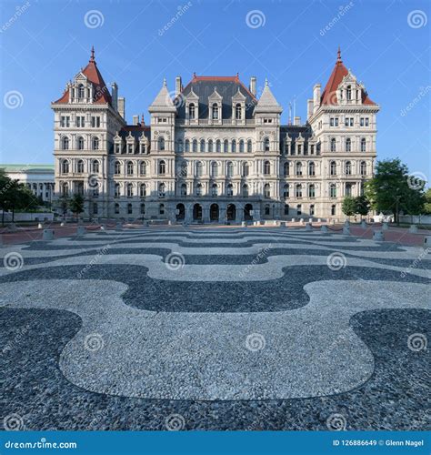 New York State Capitol Building Editorial Stock Image - Image of wall ...