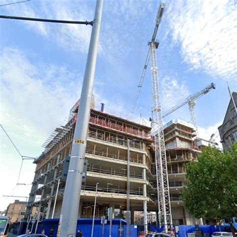 College Square (tallest building in Ireland) under construction in ...