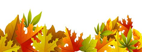 Decorative autumn leaves clipart – Clipartix