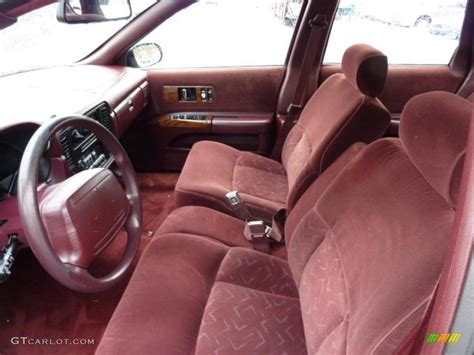 Burgundy Red Interior 1996 Chevrolet Caprice Classic Sedan Photo ...