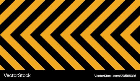 Background yellow black stripes industrial sign Vector Image