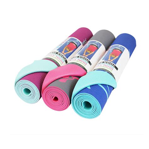 Dual Color Printed Design Yoga Mat | Trimax Sports Inc.