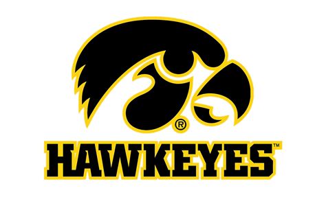 Iowa Hawkeyes full logo transparent PNG - StickPNG