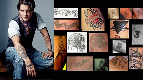 Johnny Depp Tattoos