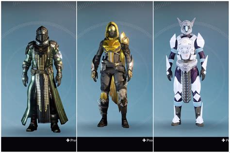 My year 1 armor sets for raids :) : DestinyFashion