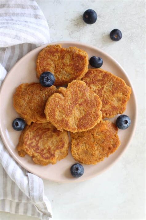 Sweet Potato Pancakes for Baby (Egg Free!) - Hummusapien