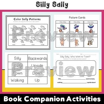 Silly Sally: Book Companion Activities for Elementary and Special Education