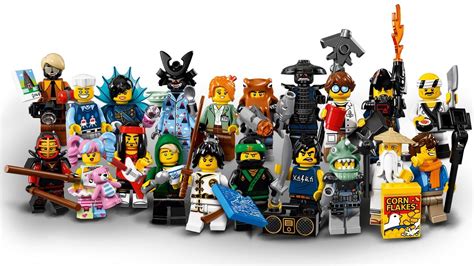 Studded Plate: The LEGO NINJAGO Movie Minifigures