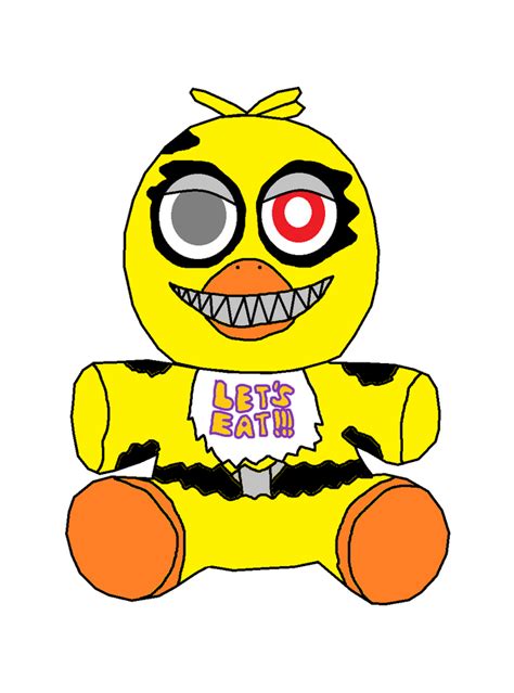 My Nightmare Chica Plush Concept! : r/fivenightsatfreddys