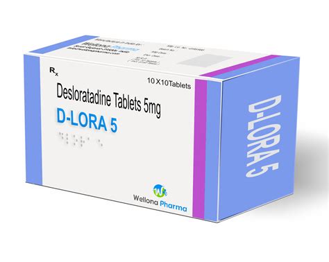 Desloratadine Tablets Manufacturer & Supplier India - Wellona Pharma