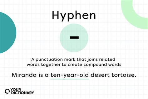 When and How To Use a Hyphen ( - ) | YourDictionary