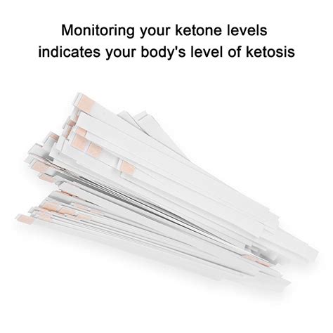 100 Urinalysis Ketone Test Strips for Accurate Body Ketone Level Monitoring