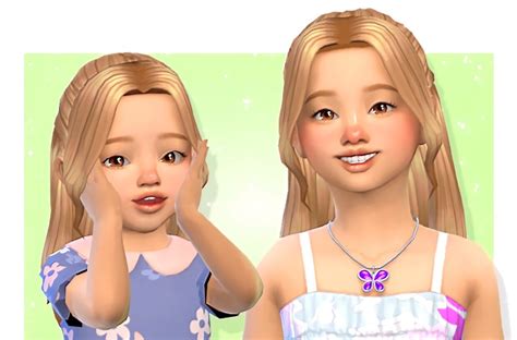 Sims 4 custom content kids hair - sosphiladelphia