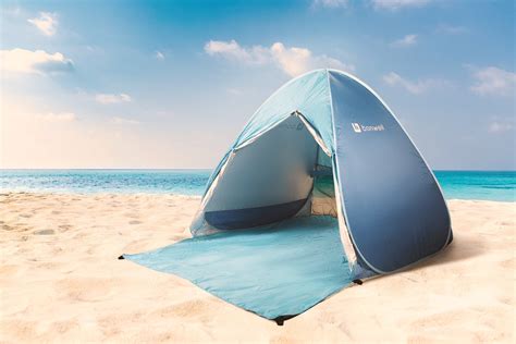 Instant Pop Up Cabana Sun Shade Shelter Canopy Beach Tent w/ Privacy ...