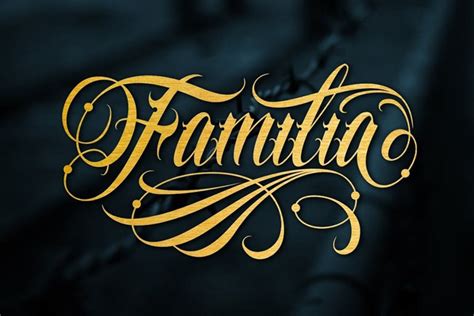 Fancy Calligraphy Fonts Tattoo