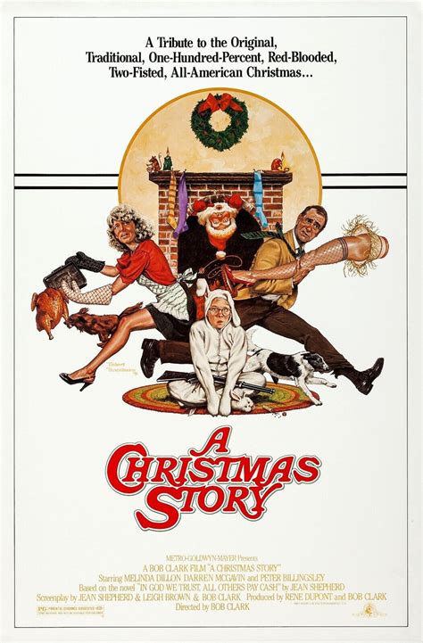 1983 A Christmas Story Movie Poster 11X17 Ralphie Red Ryder Major Award ...