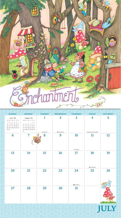 Mary Engelbreit 2025 Calendar - Edyth Haleigh