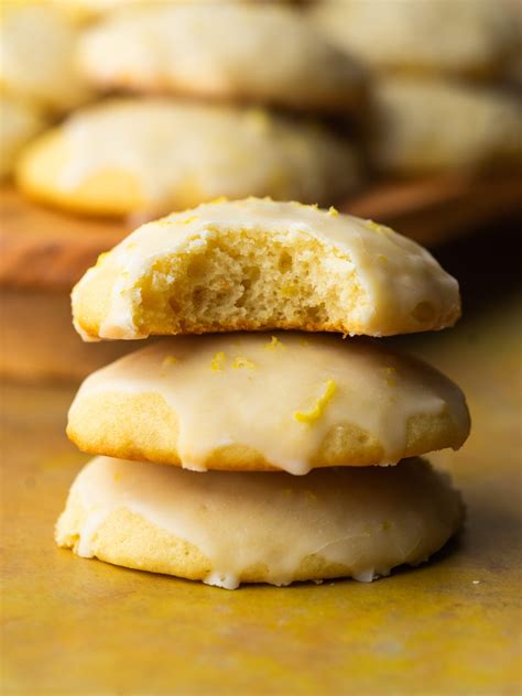 Lemon Ricotta Cookie Recipe with Lemon Glaze - Italian Ricotta Cookies