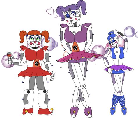 Circus Baby And Ballora Fusion By Summergamersideyt On Deviantart