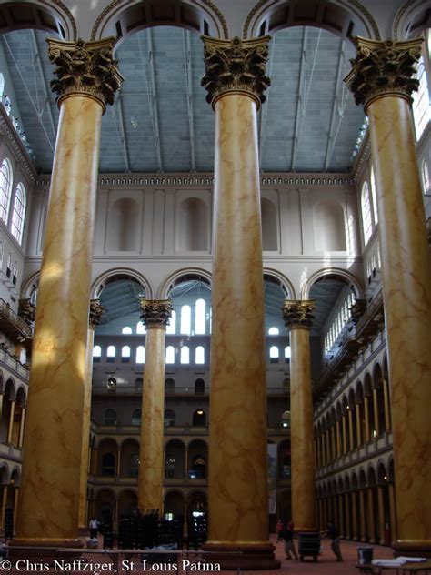 National Building Museum Interior, Washington, DC – St Louis Patina