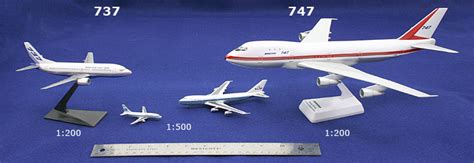 airplane scale model size chart Size aircraft chart bailey michael