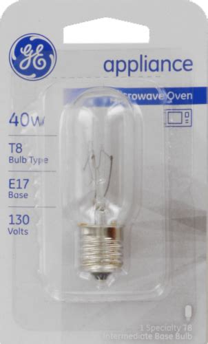 GE 40-Watt E17 Microwave Oven Appliance Light Bulb, 1 ct - Ralphs