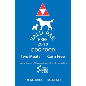 Valu-Pak 26/18 Dog Food – Hound Dog Country